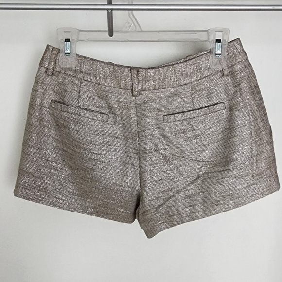 JUICY COUTURE Sparkly Tweed Shorts Satin Lined Plazacore 2000's Y2K Luxury - Picture 2 of 12